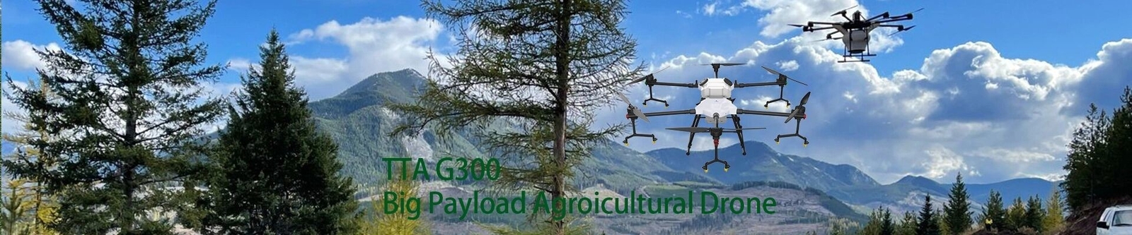 Drone à pulvérisation de pesticides