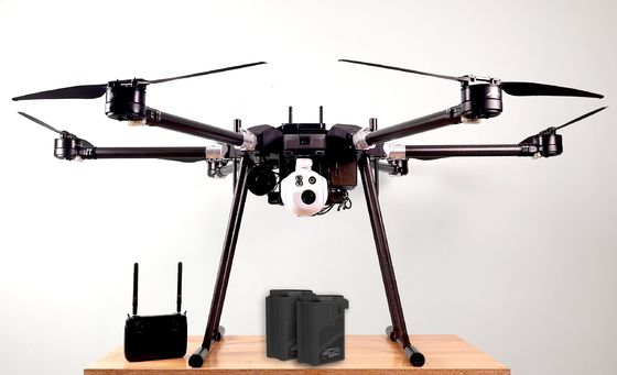 Matériau TPU 6 Drone à rotor Drone agricole compact imperméable à l'eau