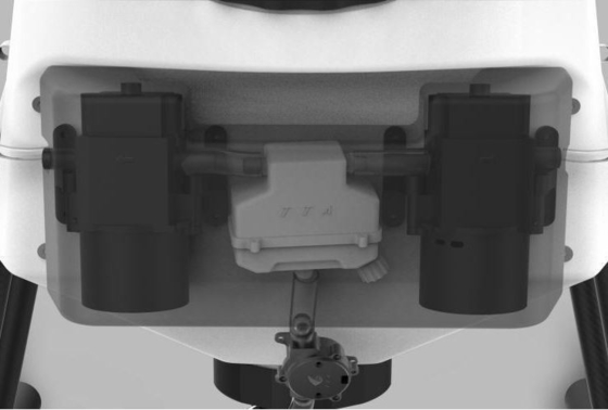Durée maximale de 30 minutes Gyroplane Agriculture Drone de pulvérisation Tta M8a PRO Capacité 20 L/Kg