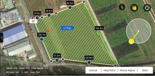Tta Uav M8apro 20L Drones agricoles pulvérisateur de pesticides Drone pour pulvérisation par gyroplane
