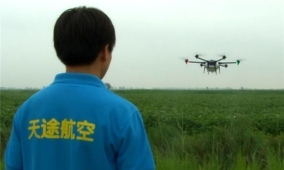 10 kg/L Secteur de charge utile Forme de pulvérisation M6E1-10L Caméra Pesticide Drone Hélicoptère Uav