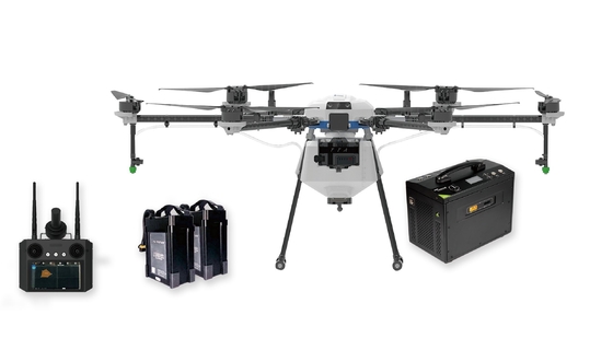 Programme autonome d'exploitation de drones de protection des végétaux avec forme de pulvérisation du secteur TPU