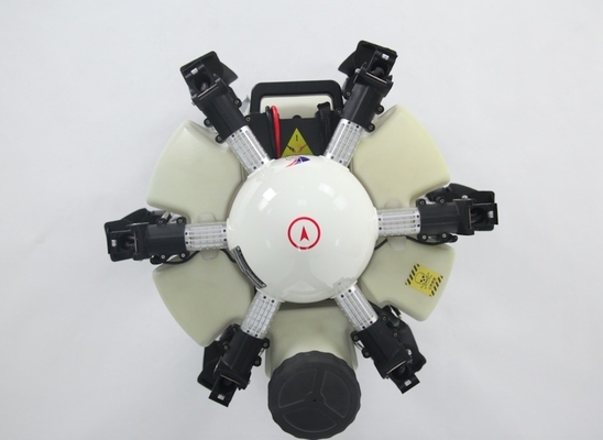 10 kg de charge utile de pulvérisation chimique par drone agricole avec connexion à filetage interne