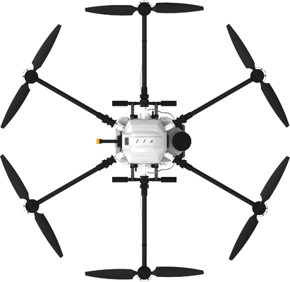 Contrôle RC M4E-1 Drone de pulvérisation des cultures pour l'agriculture à charge lourde pliable