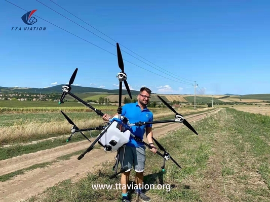 36 Propulseur en plastique de carbone Pulvérisateur sans pilote pour pulvériser le liquide Uav contenu