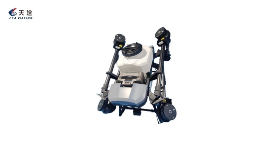 Drone agricole de 50 L de volume de réservoir avec une largeur de pulvérisation de 6 à 12 m et une connexion à filetage interne