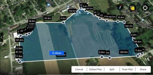 Drone agricole UAV anti-poussière facile à entretenir pour grande surface