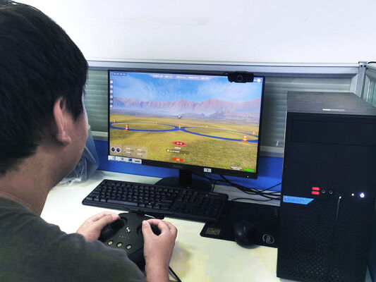 Boîte à outils de formation des drones de conception modulaire avec positionnement précis RTK et résistance au vent de niveau 7 pour le débogage des drones